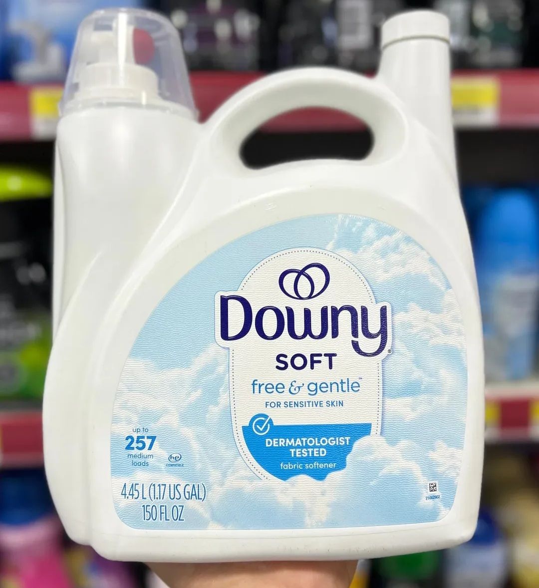 Downy soft free & gentle for sensitive skin  356 loads _0