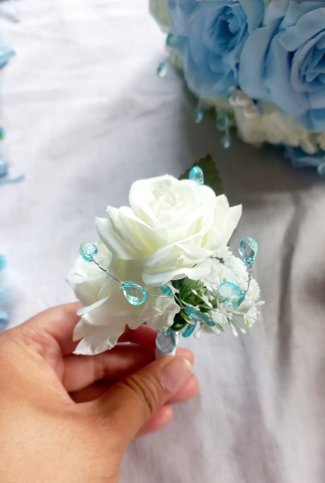 🌿Floral Boutonniere – Elegant Detail _4