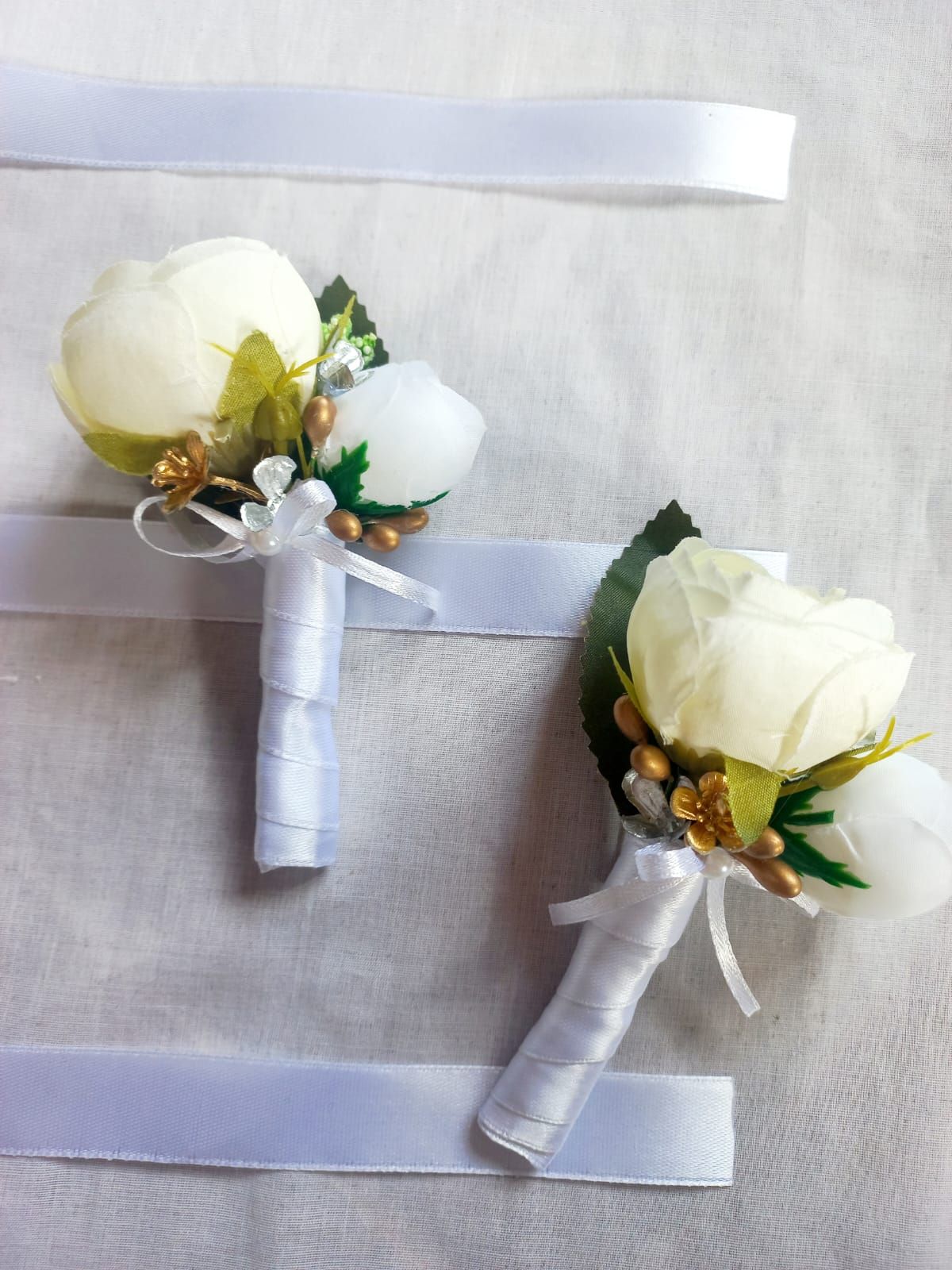 🌿Floral Boutonniere – Elegant Detail _0