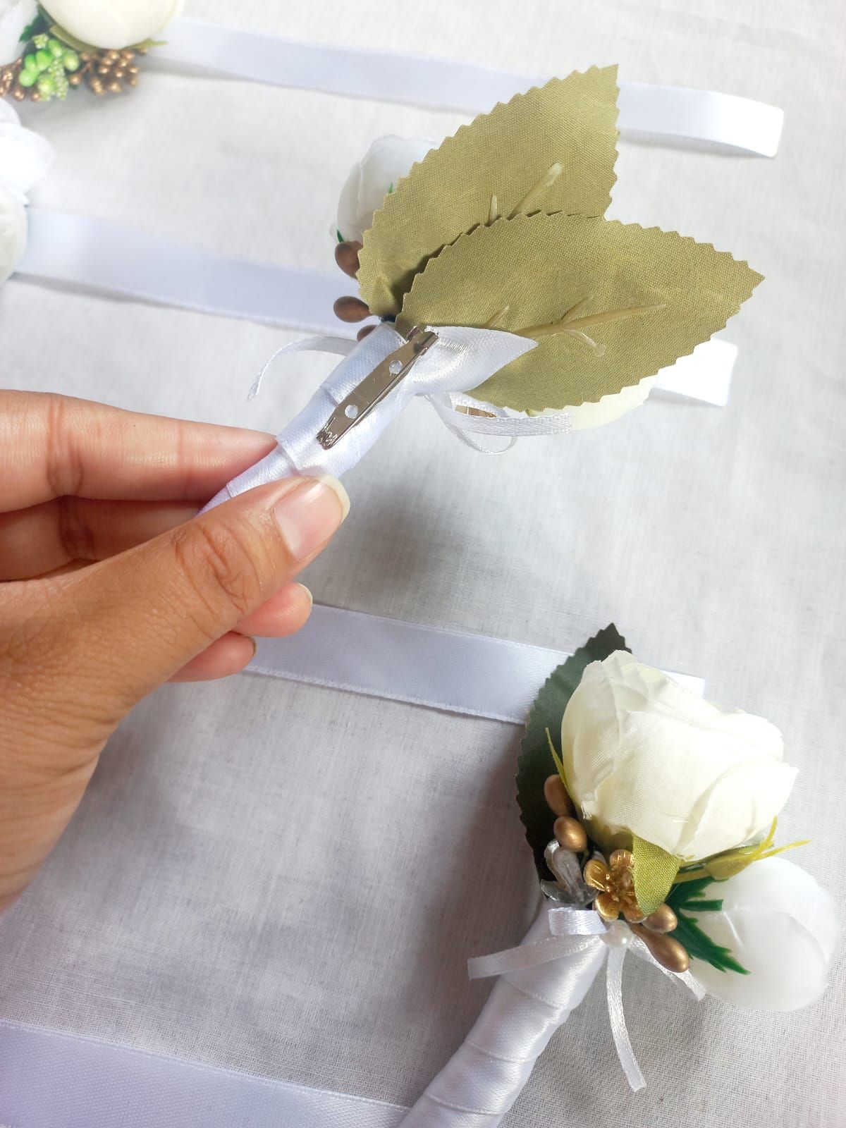 🌿Floral Boutonniere – Elegant Detail _1
