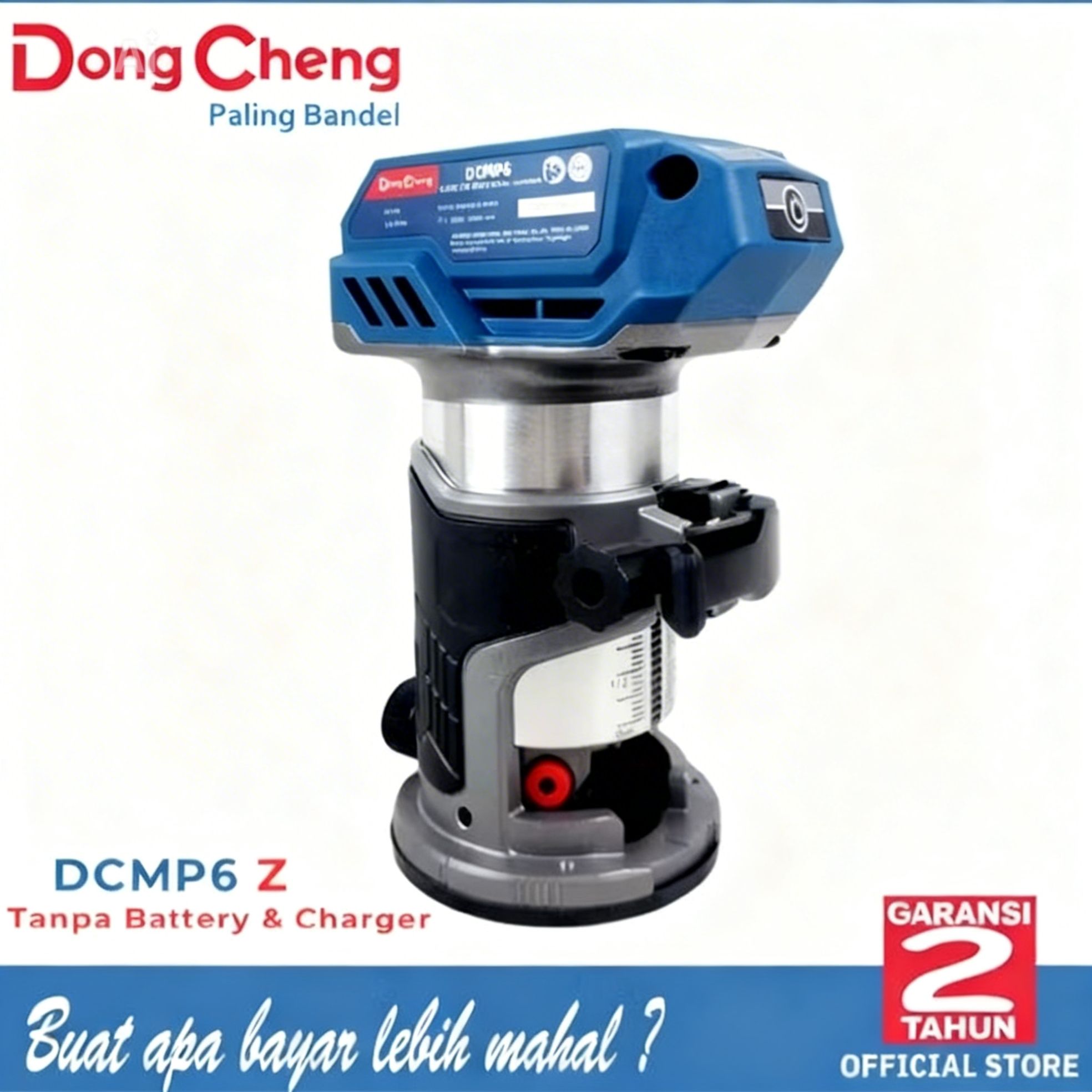 DONG CHENG DCMP6 Z [Mesin saja] CORDLESS BRUSHLESS TRIMMER_0