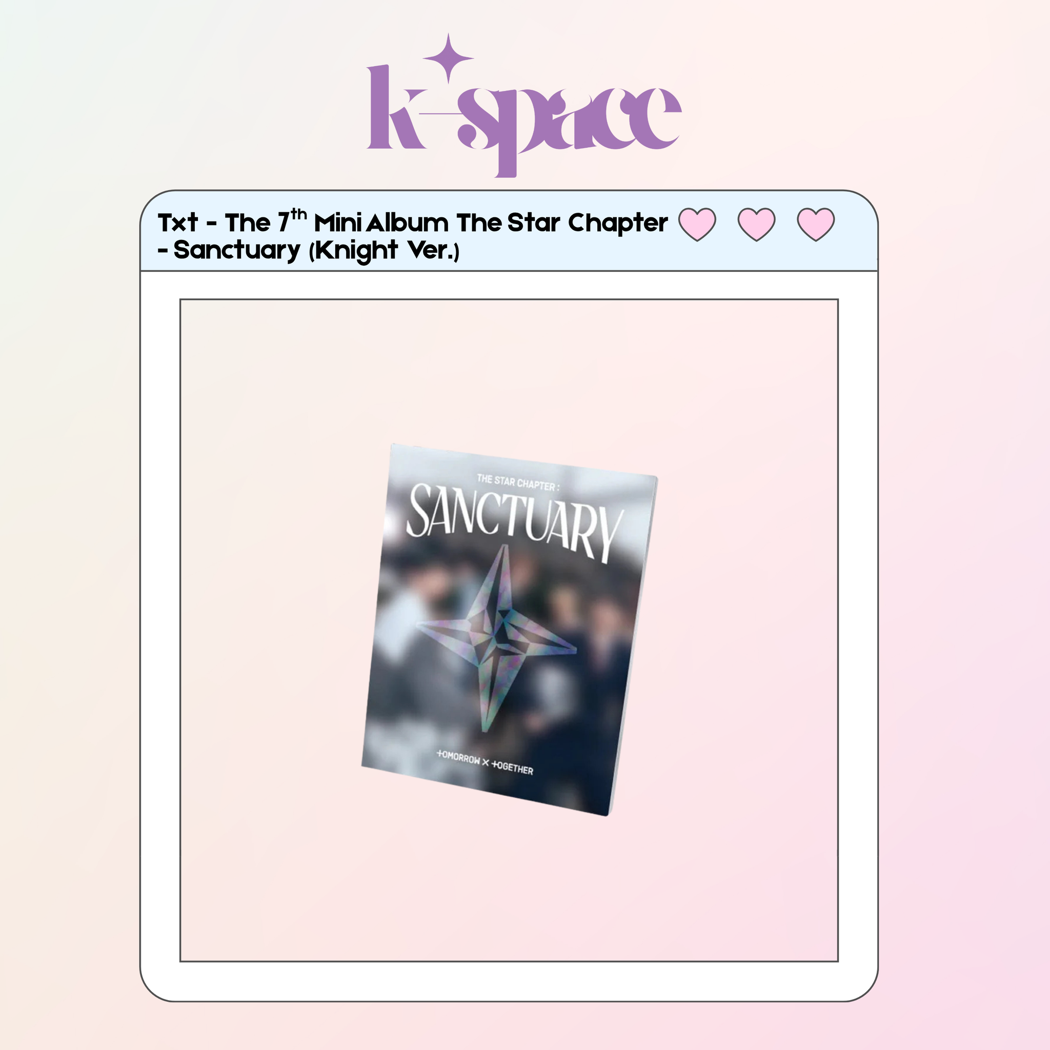 Txt - The 7th Mini Album The Star Chapter  - Sanctuary (Knight Ver.)_0