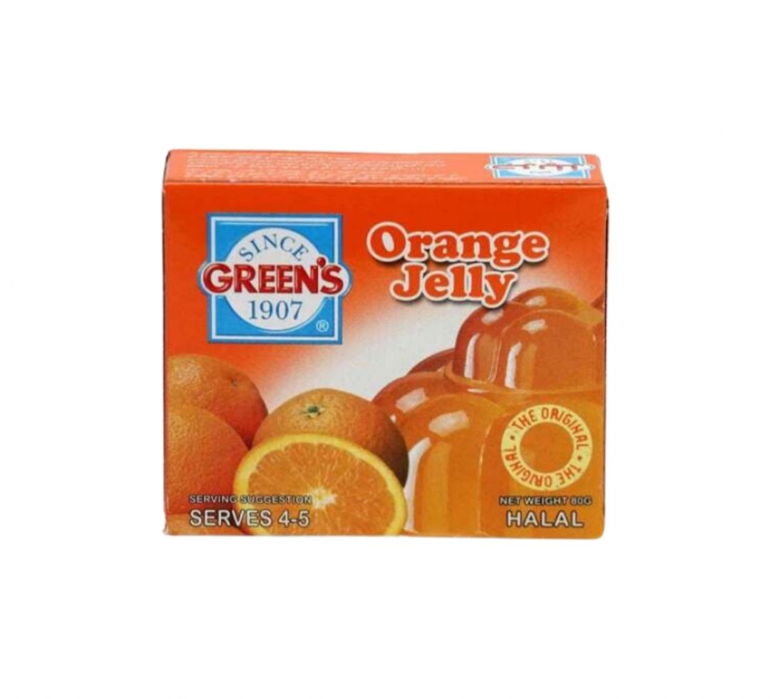 Green's orange jelly 80g_0