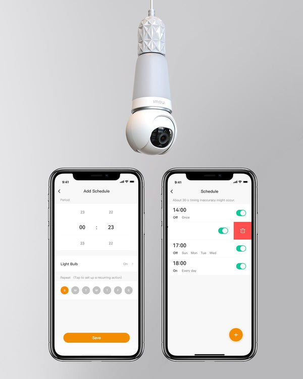 IMOU BULB CAM TIPO FOCO / RESOLUCION 2K 3MP / MOTORIZADA 360 / WIFI / INTERIOR / TECNOLOGIA AI / DETECCION DE PERSONAS Y VEHICULOS_7