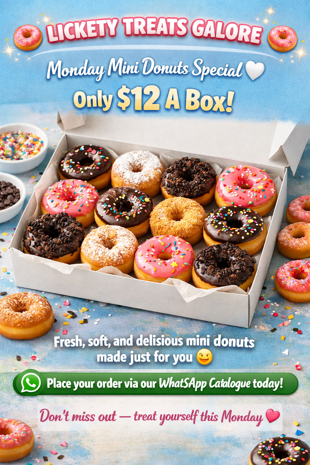 Monday Mini Doughnut Special _0