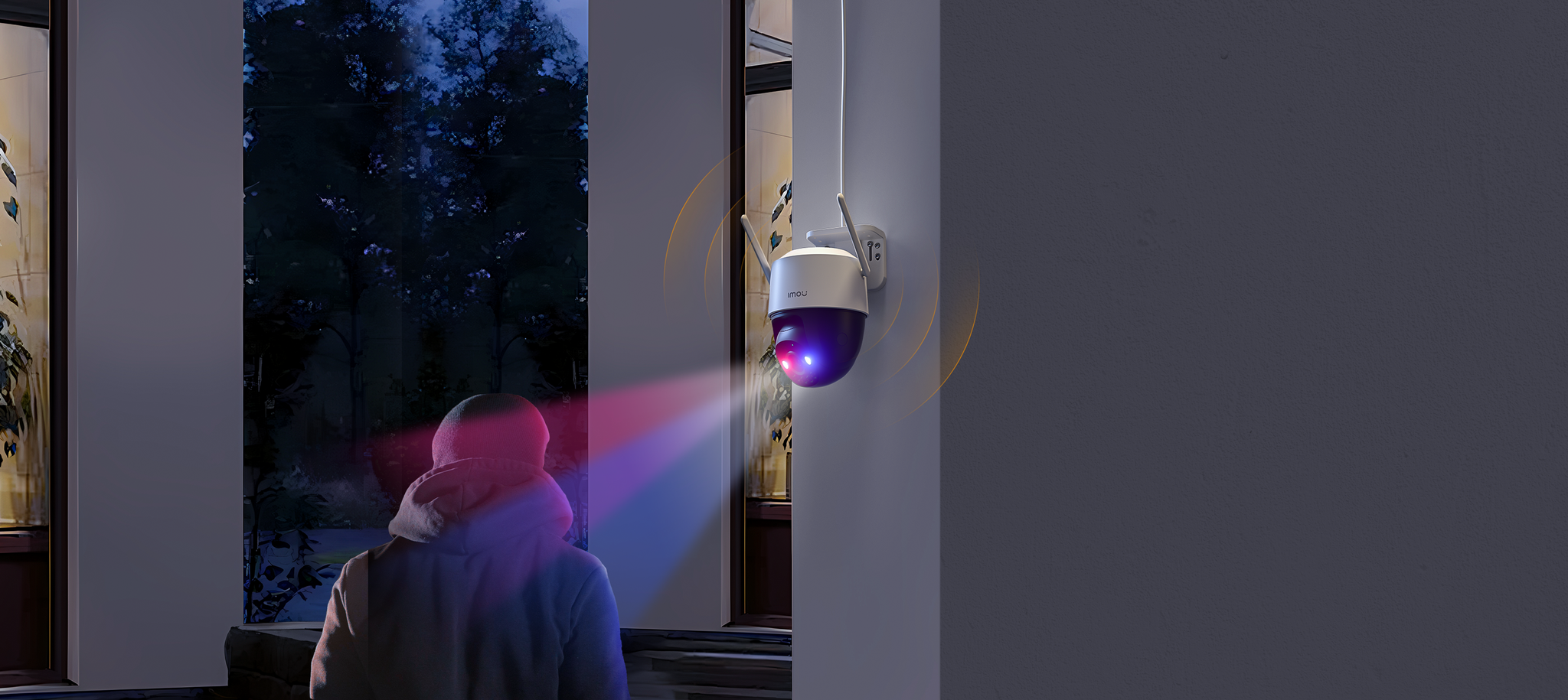 IMOU CRUISER SC 3K / RESOLUCION 3K 5MP / MOTORIZADA 360 / WIFI / EXTERIOR / TECNOLOGIA AI / DETECCION DE PERSONAS Y VEHICULOS_3