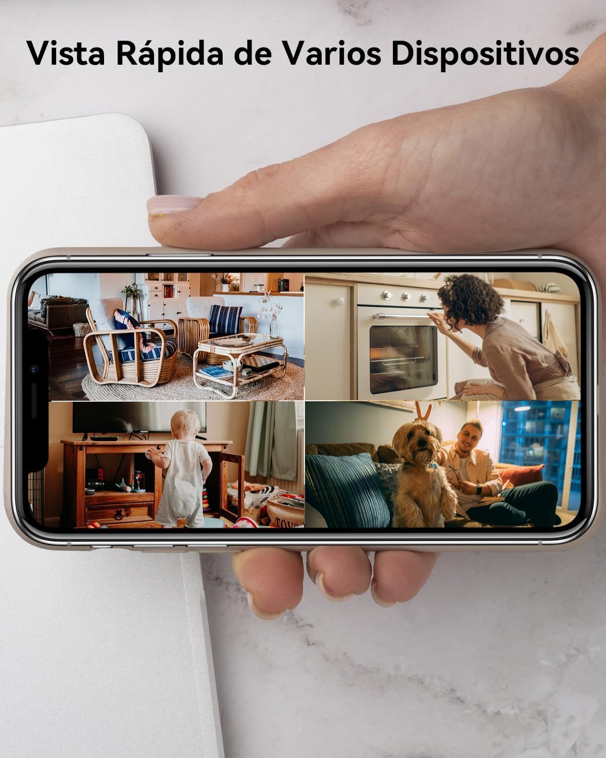 IMOU RANGER 2 PRO / RESOLUCION 2K 3MP / MOTORIZADA 360 / WIFI / INTERIOR / TECNOLOGIA AI / DETECCION DE PERSONAS Y MASOTAS / BOTON DE LLAMADA_10