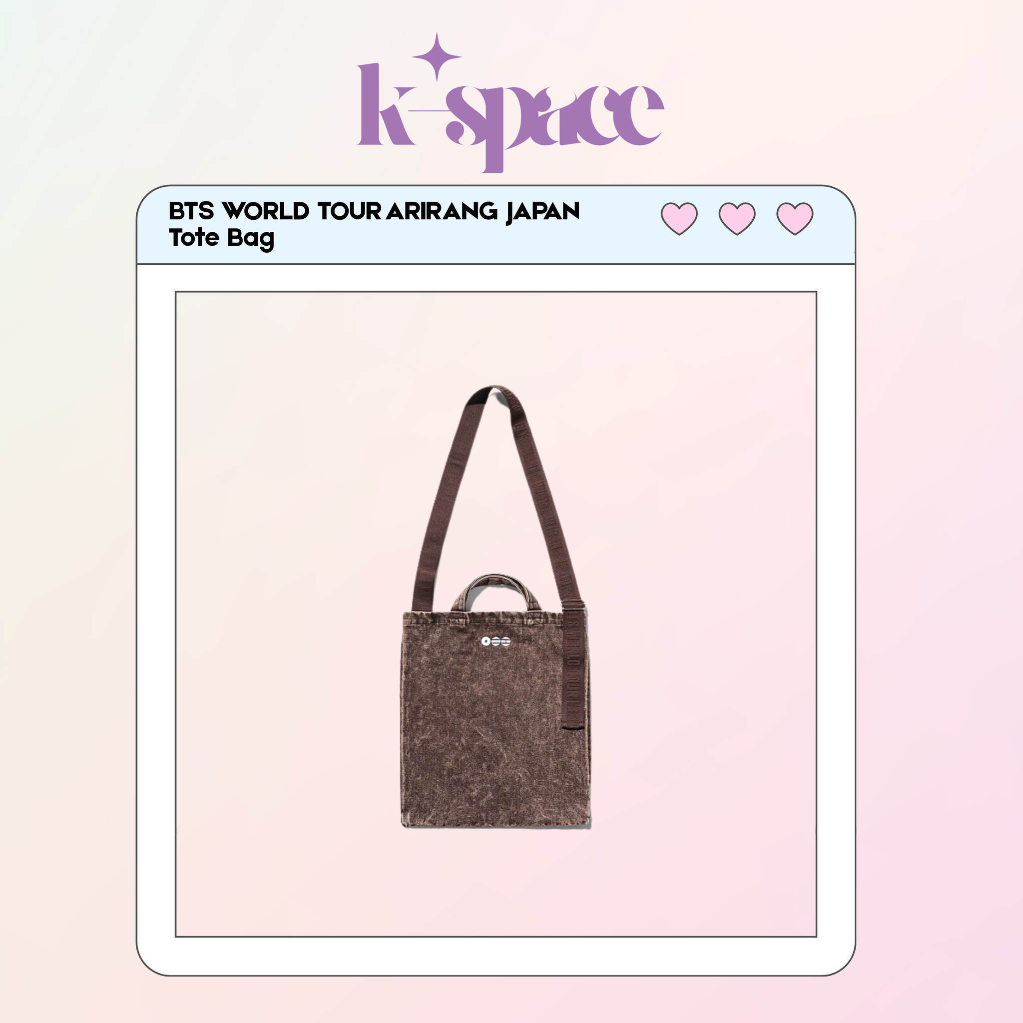 BTS WORLD TOUR ARIRANG JAPAN Tote Bag_0