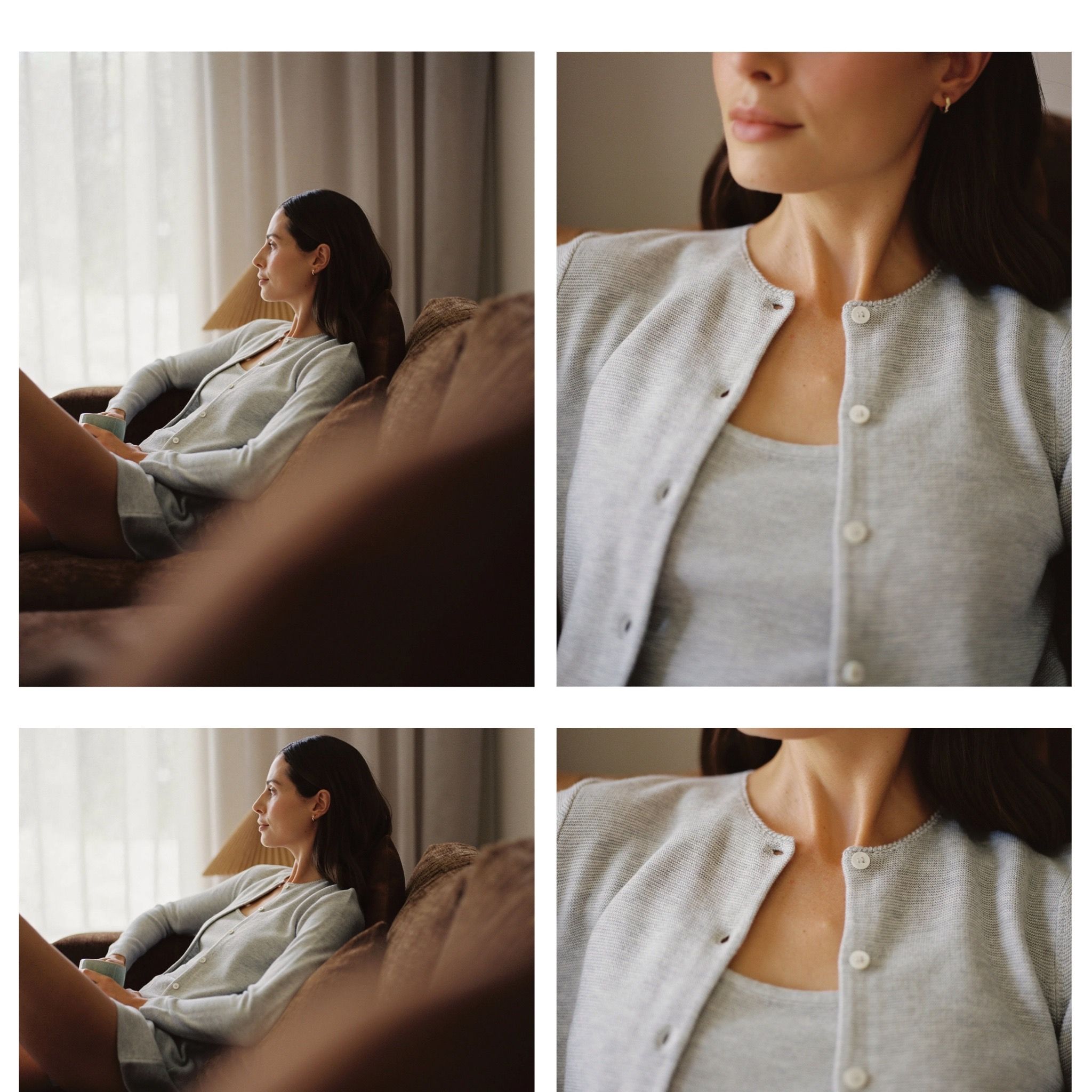 OSN - Soft Weave Knit Cardigan (M)_0