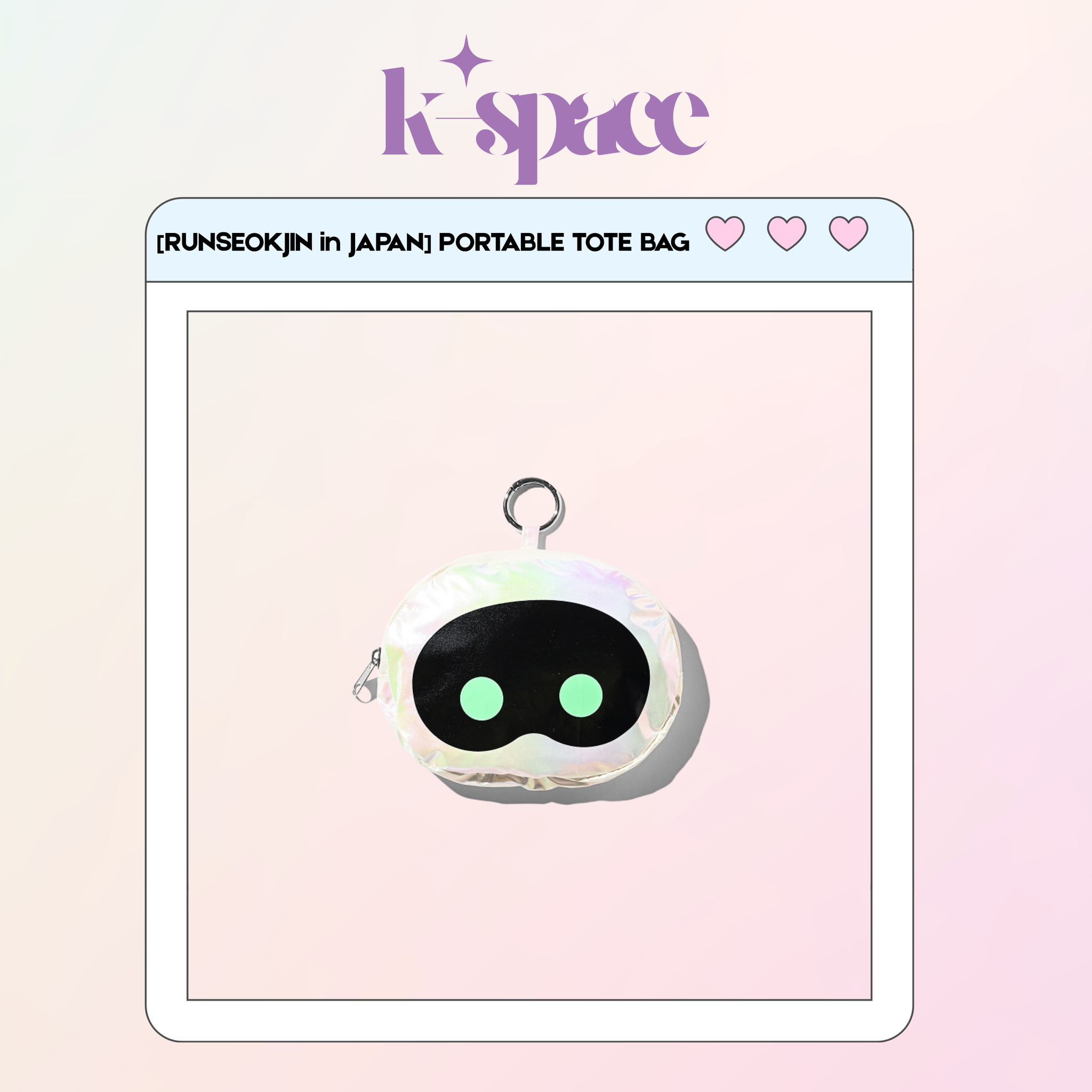 RUNSEOKJIN in JAPAN - PORTABLE TOTE BAG_0