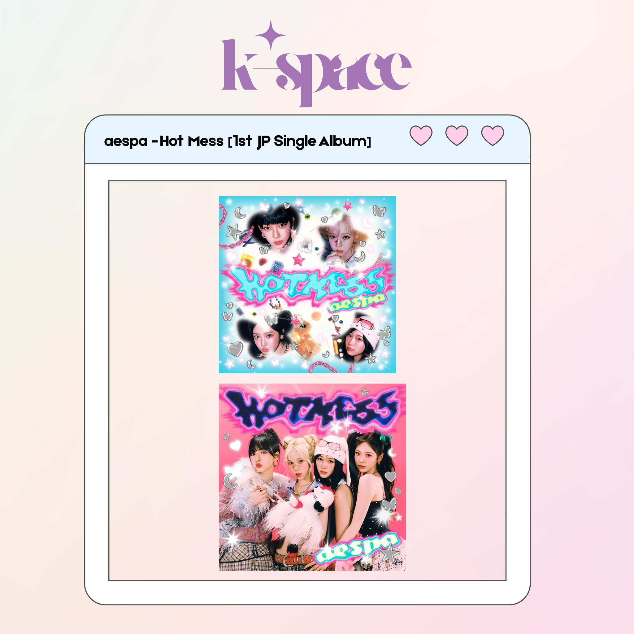 aespa - Hot Mess [1st JP Single Album]_0