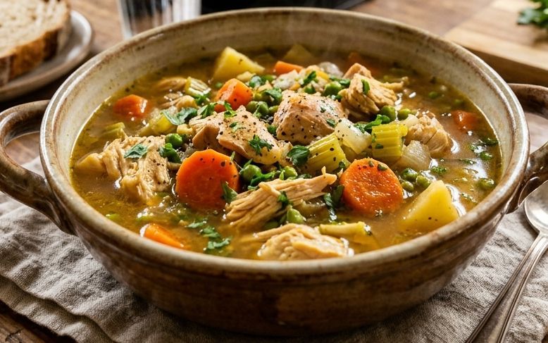 Boiled Local Chicken Stew _0