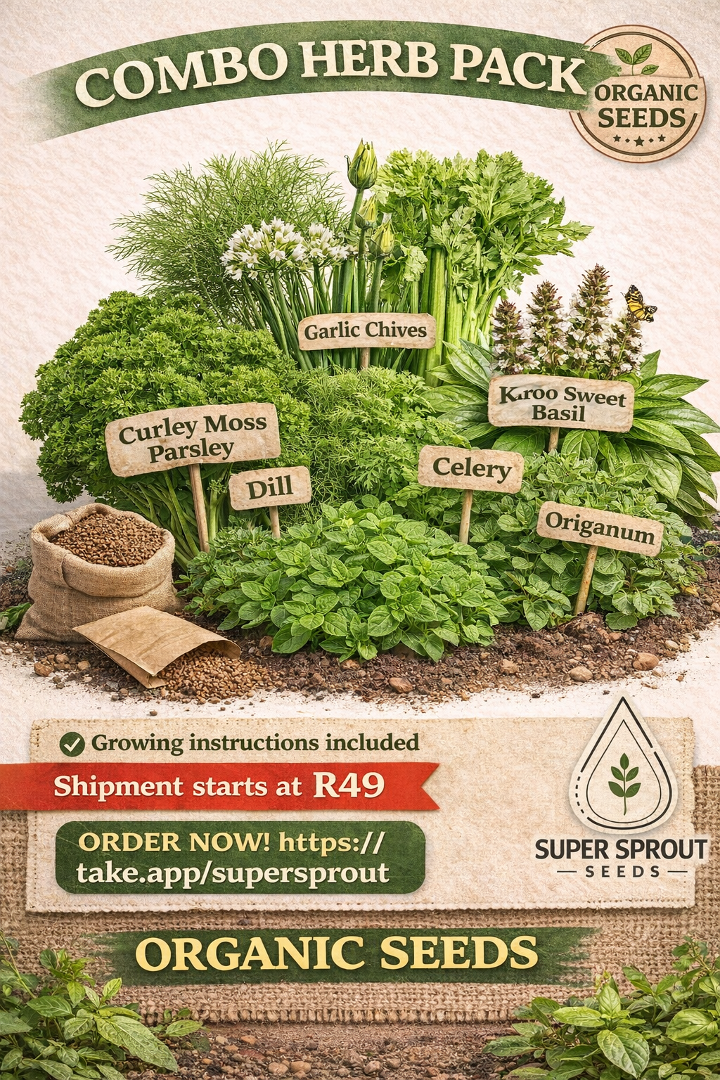 Herb collection pack x 6 packs _0