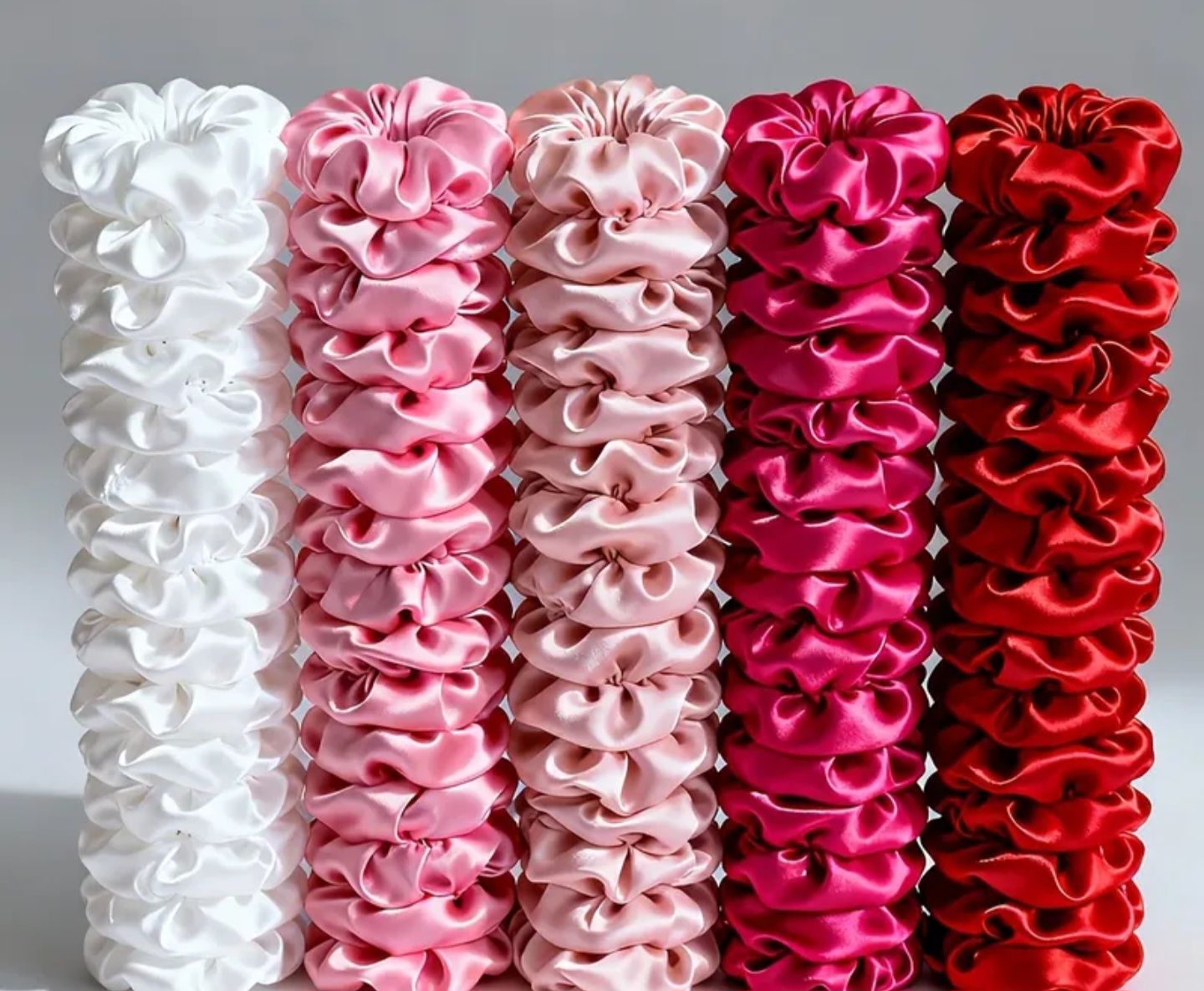 SILK SCRUNCHIES 5 FOR_0