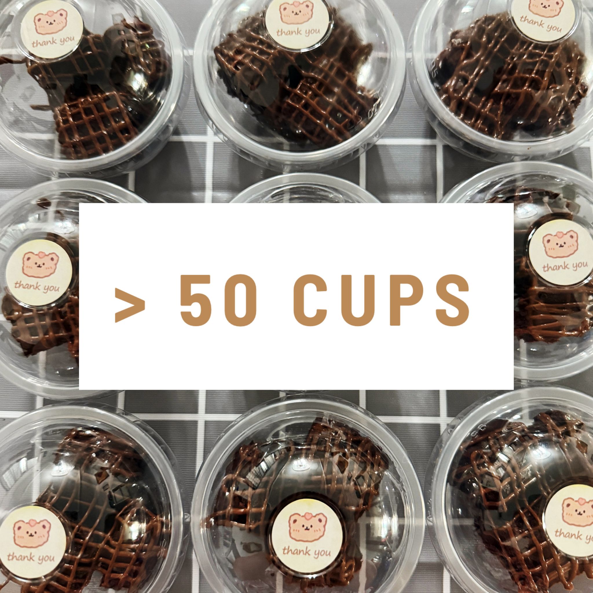 Brownies Bites > 50 Cups _0