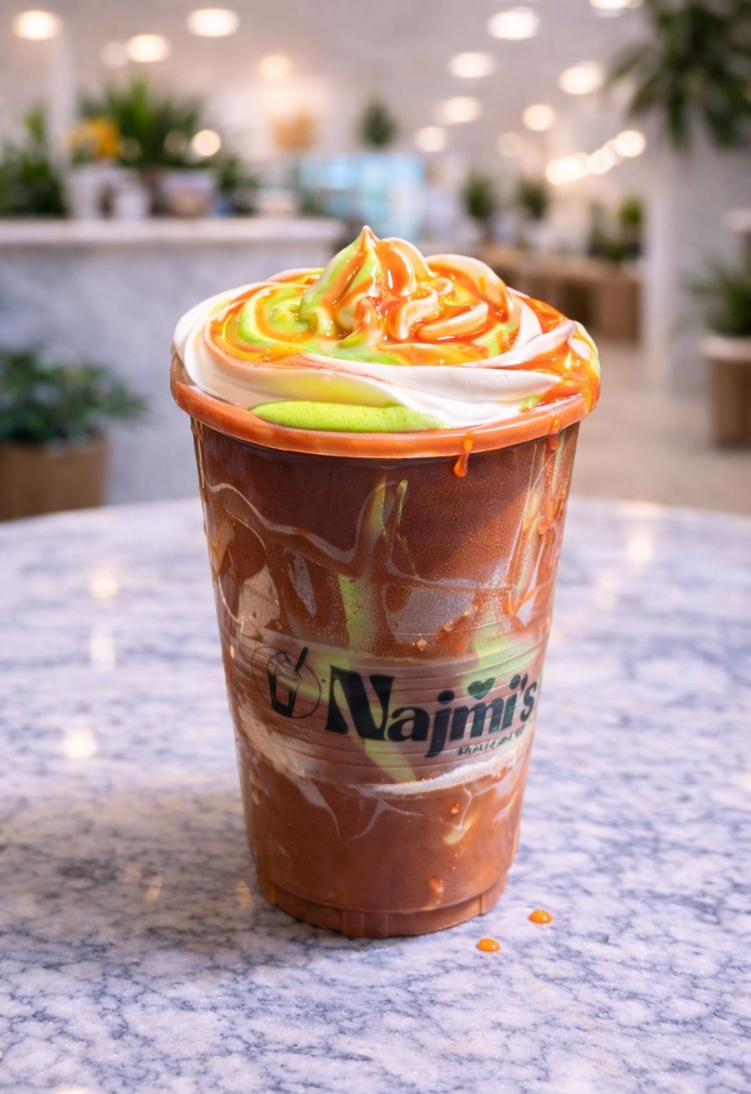 Pistachio cracking milkshakes (N)_0