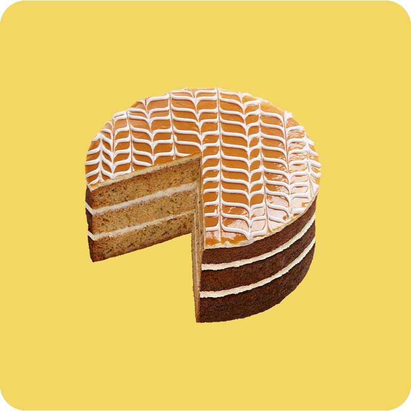 Banana Toffee Gateau Cake_0