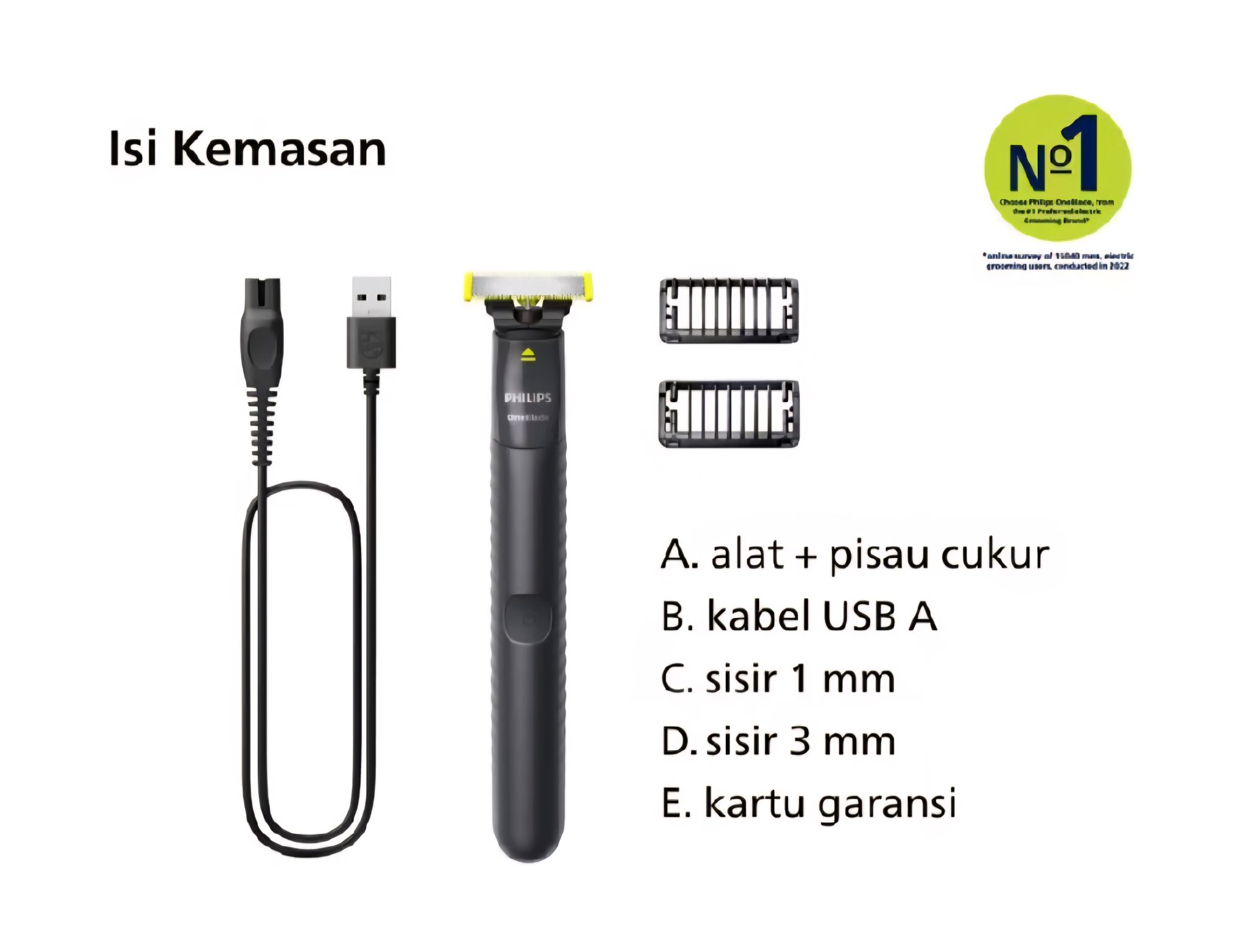 Philips OneBlade Alat Cukur Pria_2