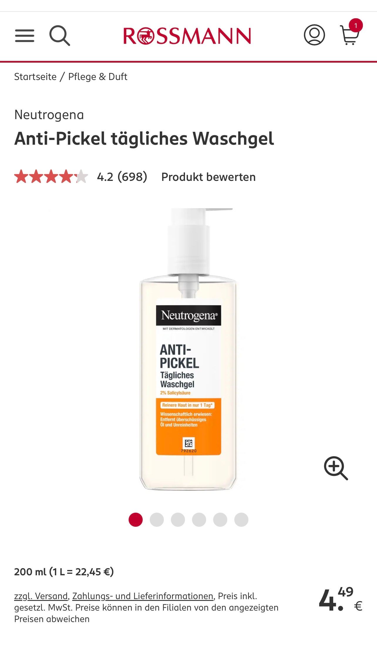 غسولی نایترۆجینا بۆ پێستی چەور و دژی زیبکە _0