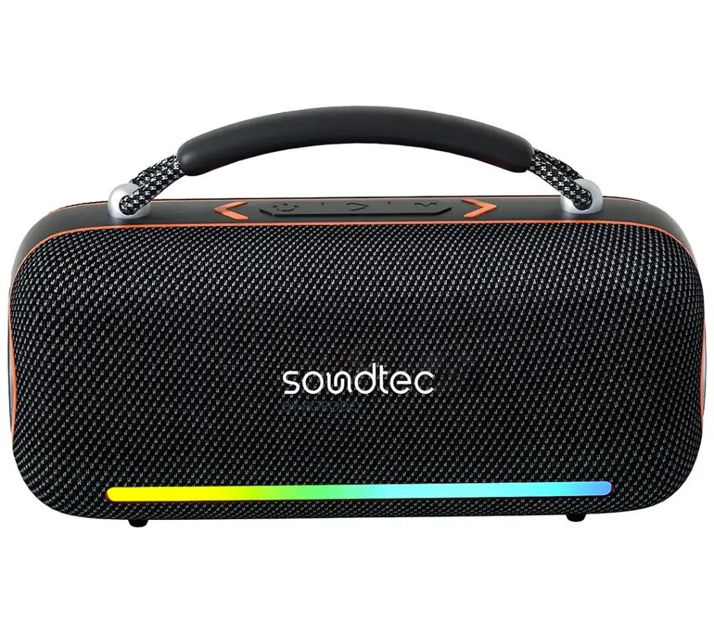 Porodo Soundtec Sonify Portable Wireless Speaker - Black_1