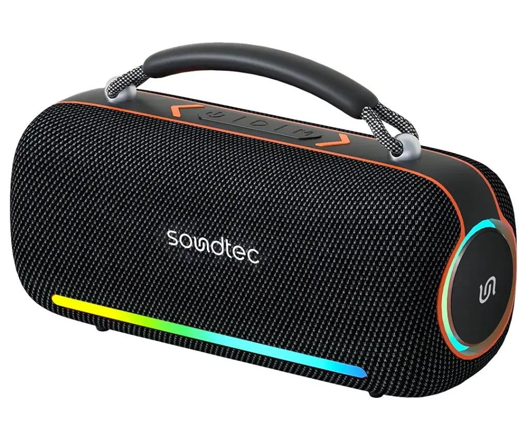 Porodo Soundtec Sonify Portable Wireless Speaker - Black_0