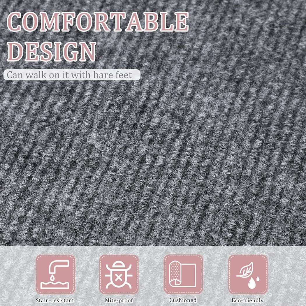 Alfombra Autoadhesivas 60 x 60cm Gris Claro _3