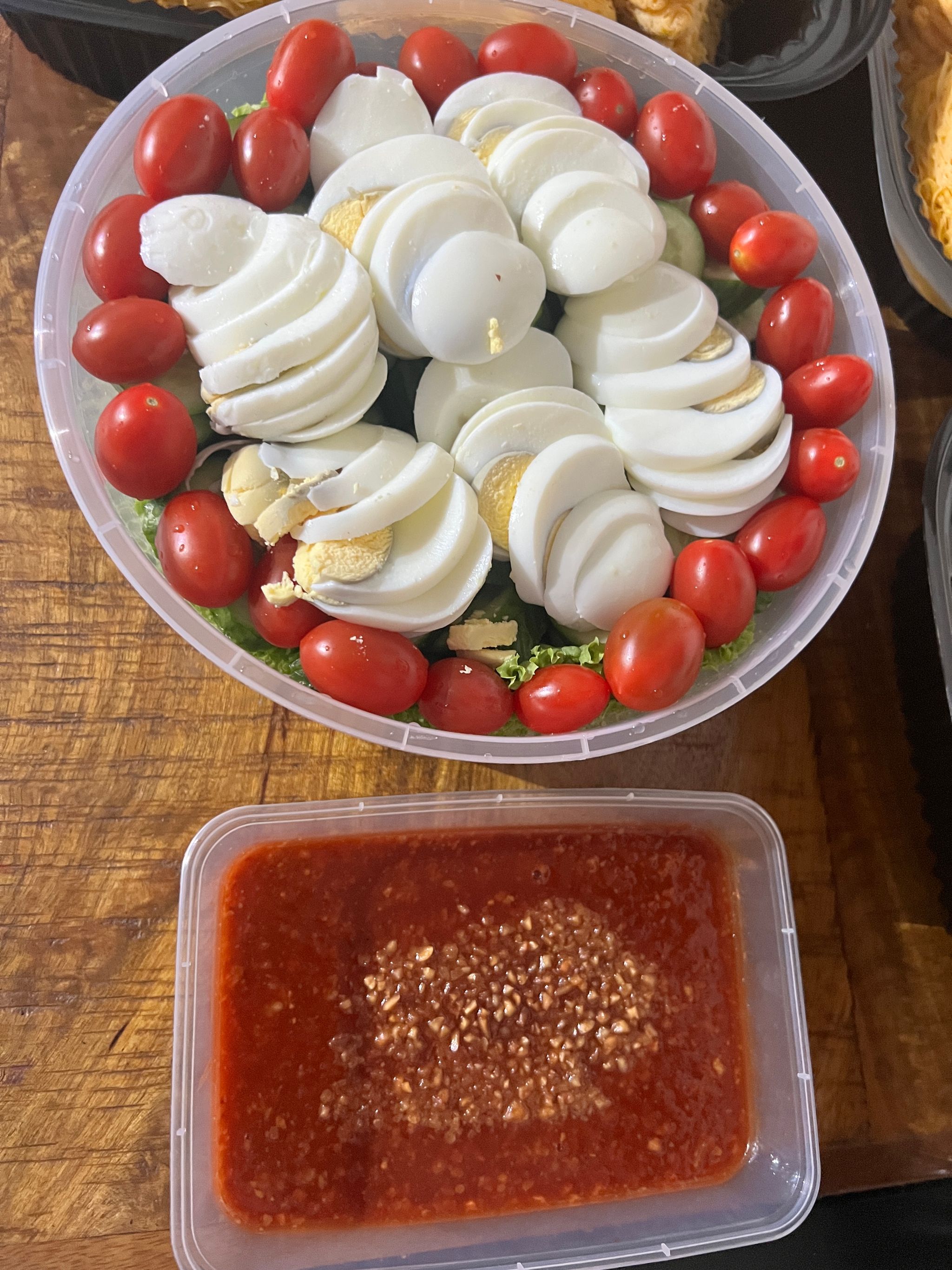 Salad with signature sauce_0