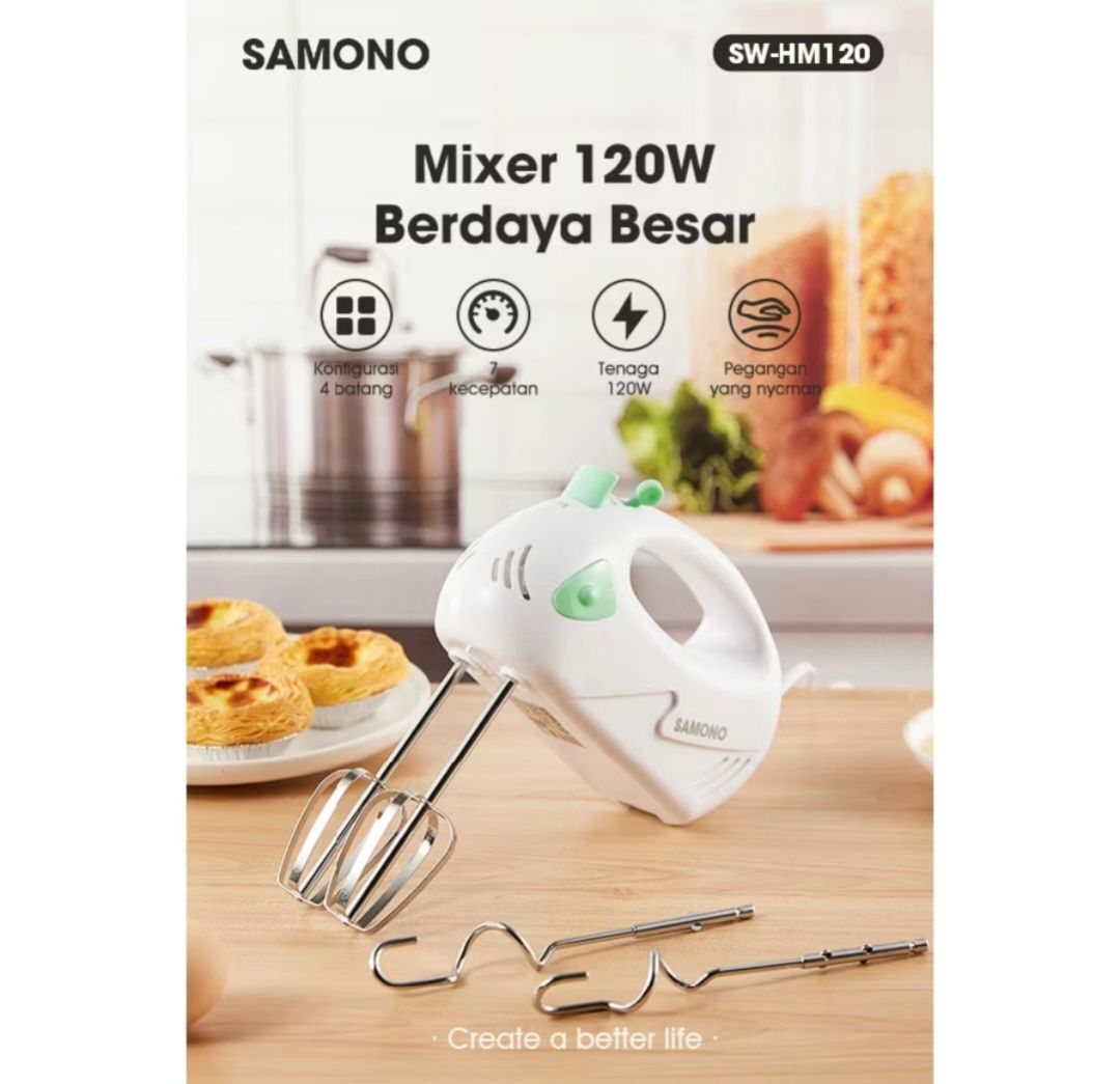Samono Mixer 7 Tingkat kecepata SW-HM120_1