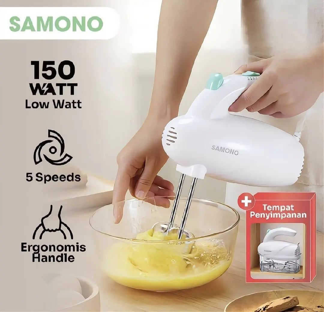SAMONO Hand Mixer 150 5-speed SW-HM150_0
