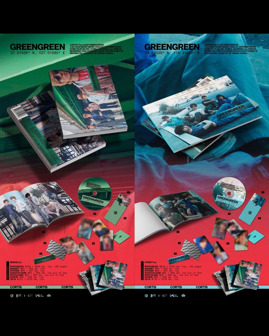 (JAPAN / US Platform POB) CORTIS The 2nd EP [GREENGREEN]_1