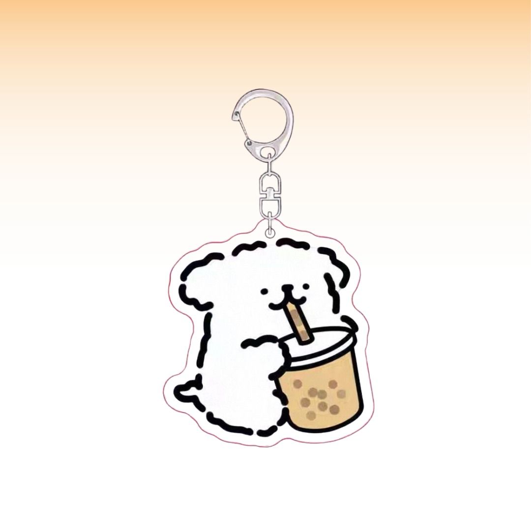 Dog Couple Keychain_2
