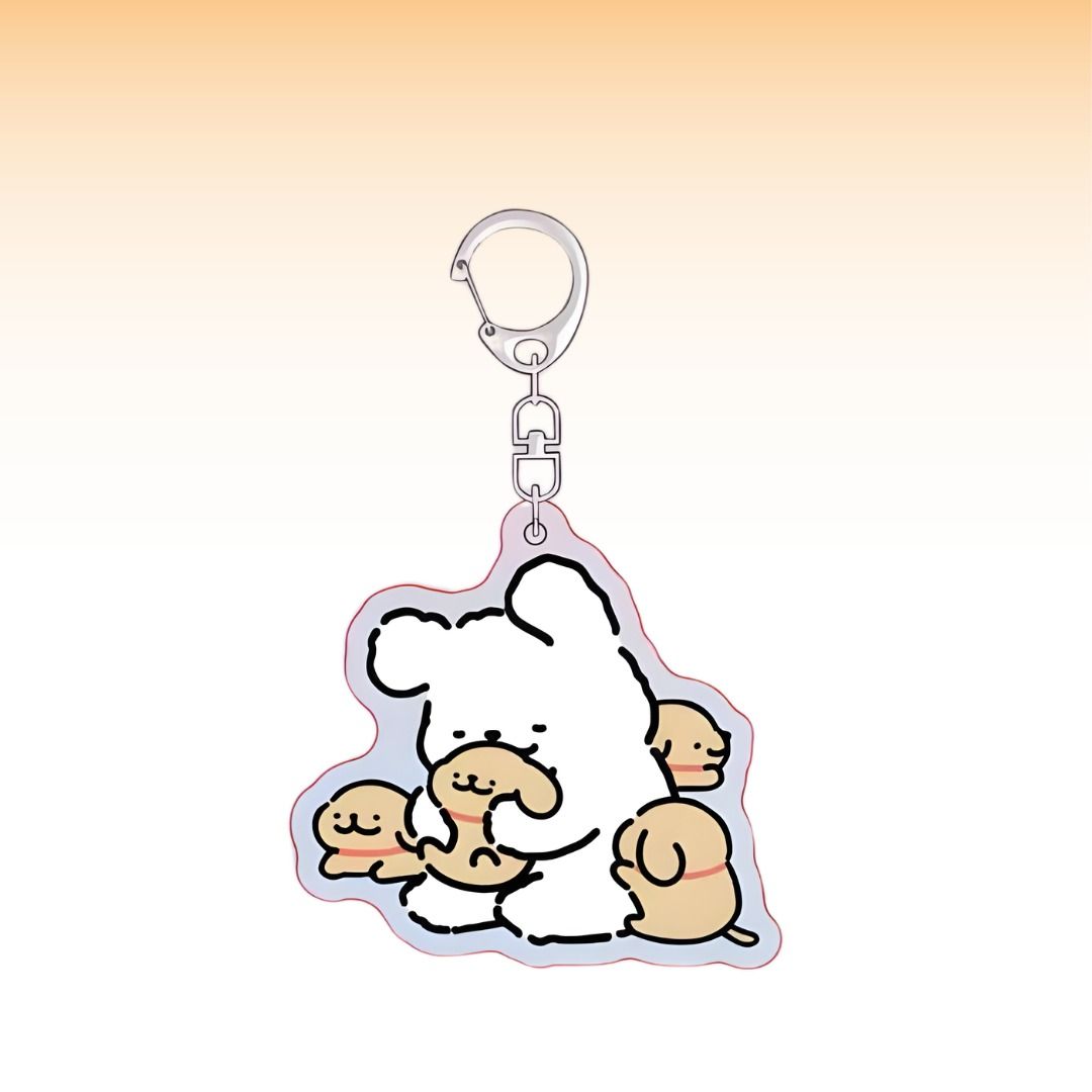 Dog Couple Keychain_4