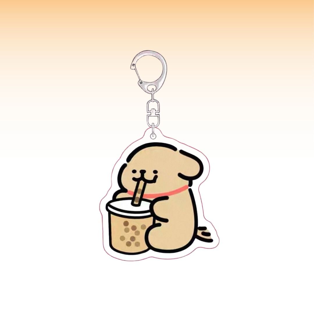 Dog Couple Keychain_1