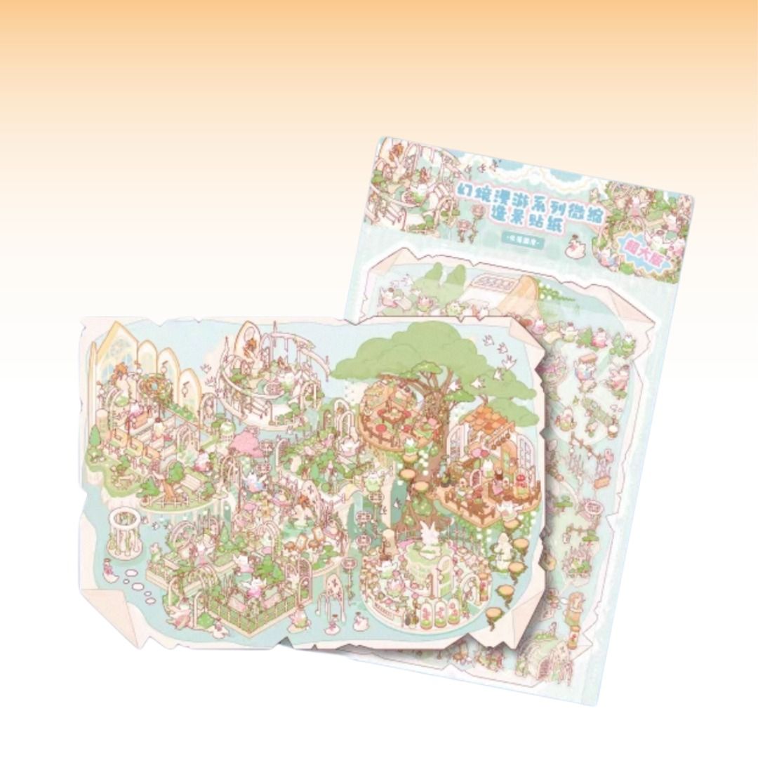 Large Scenery Sticker Set _6