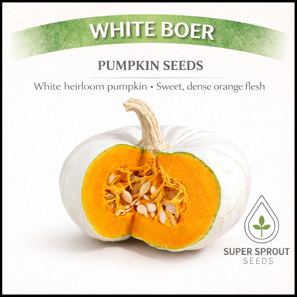 White Boer pumpkin x 10 seeds _0