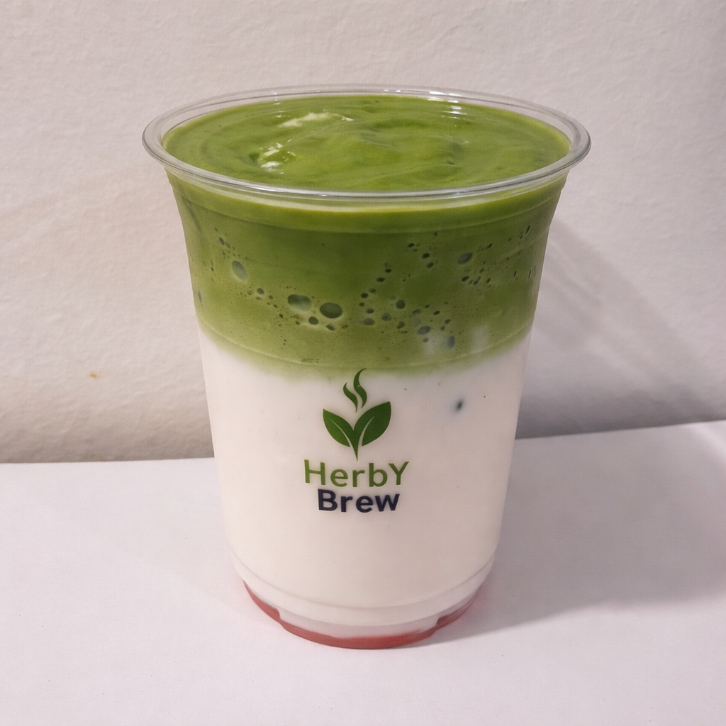 Iced Rose Matcha Cloud Latte_0