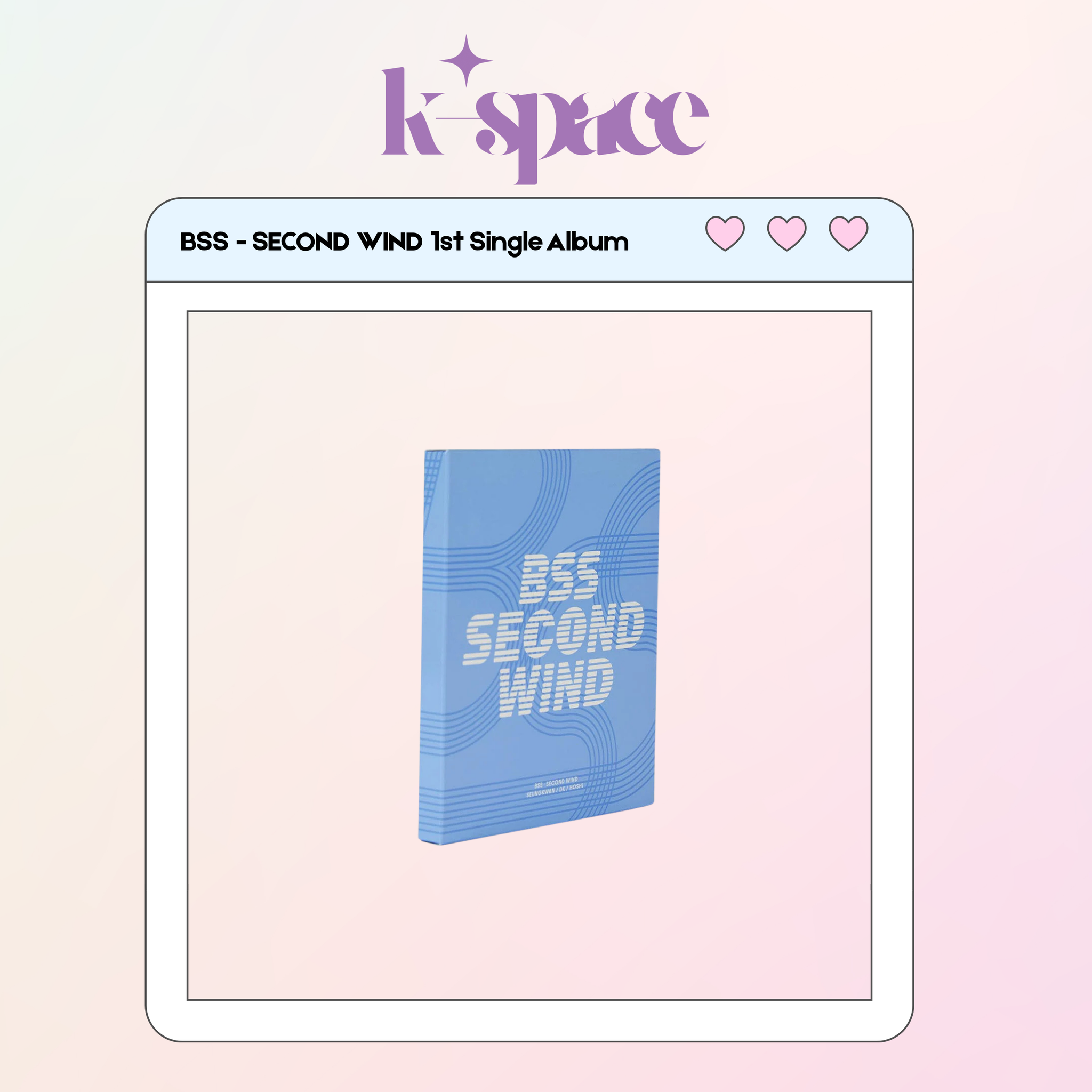 BSS - SECOND WIND 1st Single Album_0