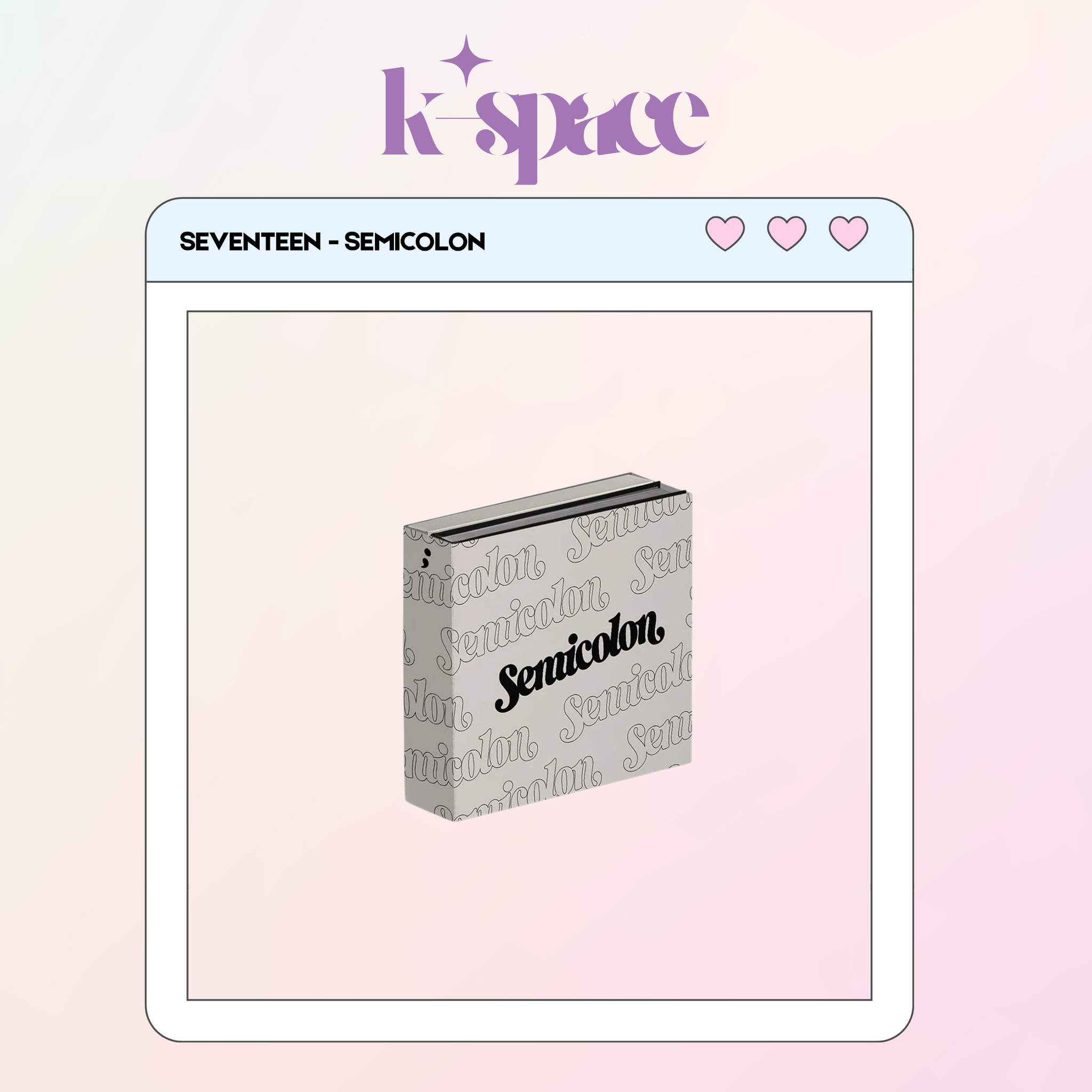 SEVENTEEN - SEMICOLON_0