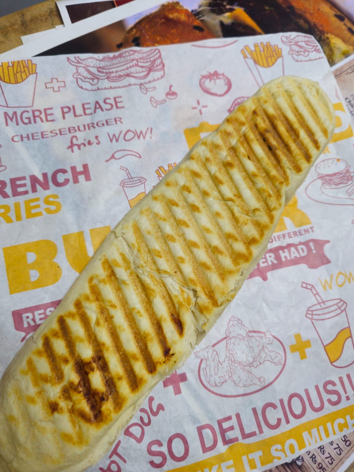 CHICKEN PANINI (chicken, basil, mozzarella, mayo_1