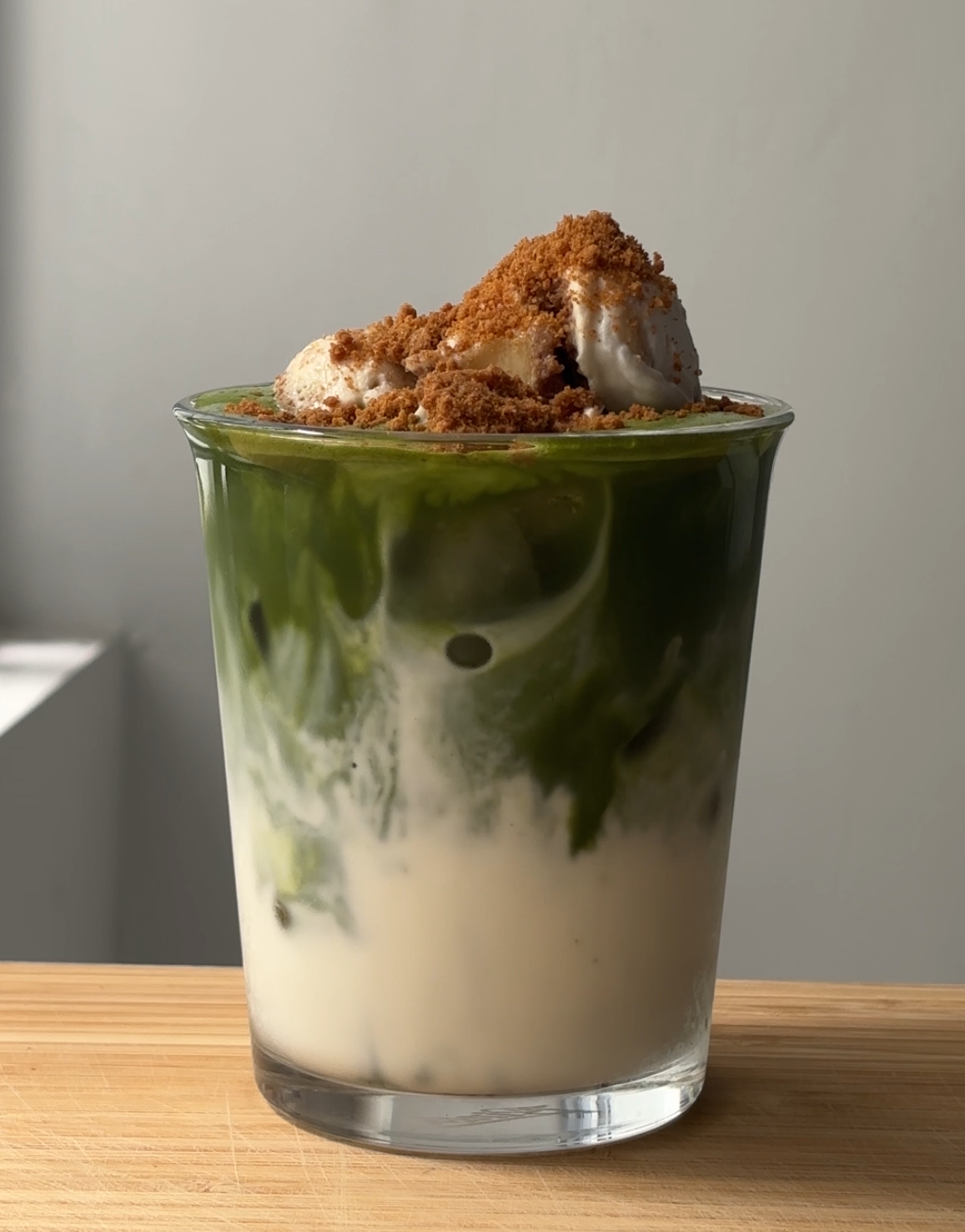 Banana Pudding Matcha Latte _0