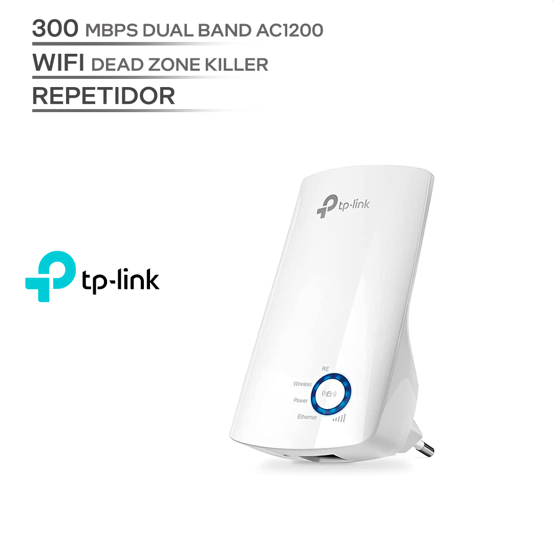 TP LINK TLWA850RE / REPETIDOR WIFI / 300 MBPS / PUERTO ETHERNET_0