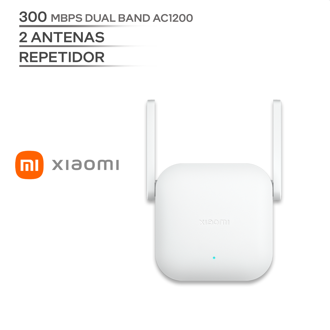 XIAOMI EXTENDER N300 / REPETIDOR WIFI / 300 MBPS / 2 ANTENAS_0