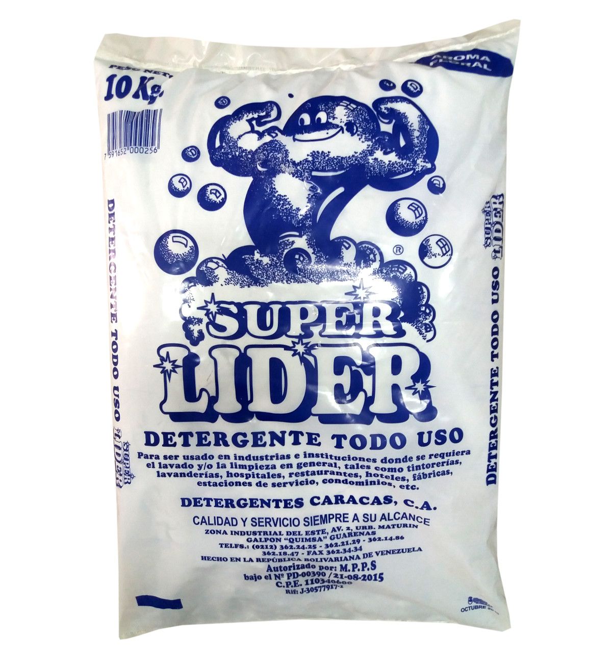 Jabón en Polvo Industrial Super Lider 20 Kg_0