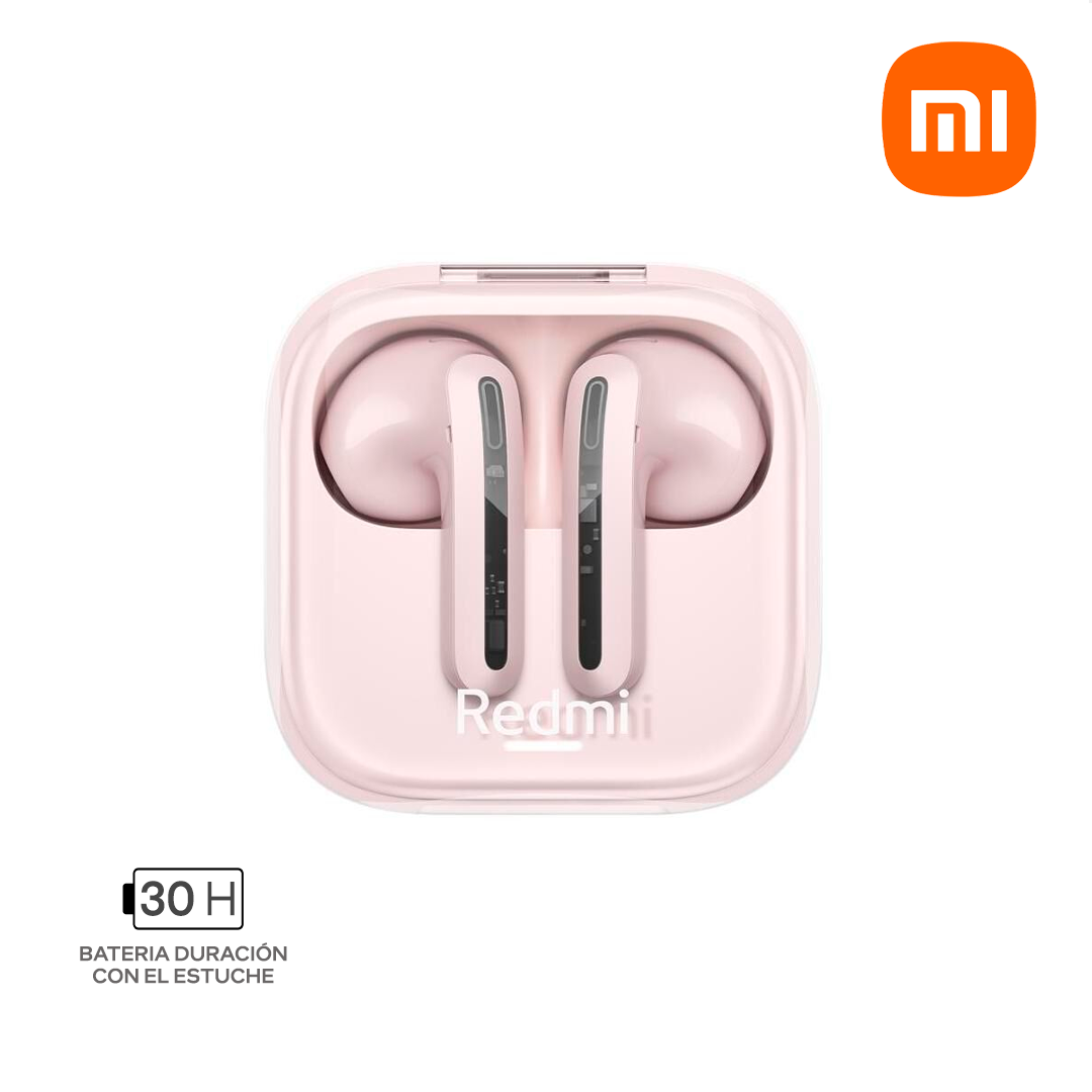 XIAOMI REDMI BUDS 6 ACTIVE  / INALAMBRICO / BLUETOOTH / 30 HORAS BATERIA / ROSADO_0