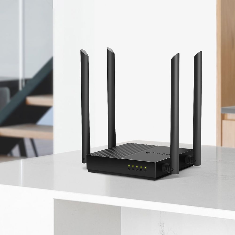 TP LINK WIFI ARCHER C64 / ROUTER 1200 MBPS DUAL BAND / WIFI ZONE KILLER / SEGURIDAD WPA3 / 4 ANTENAS / PUERTO GIGABIT_8