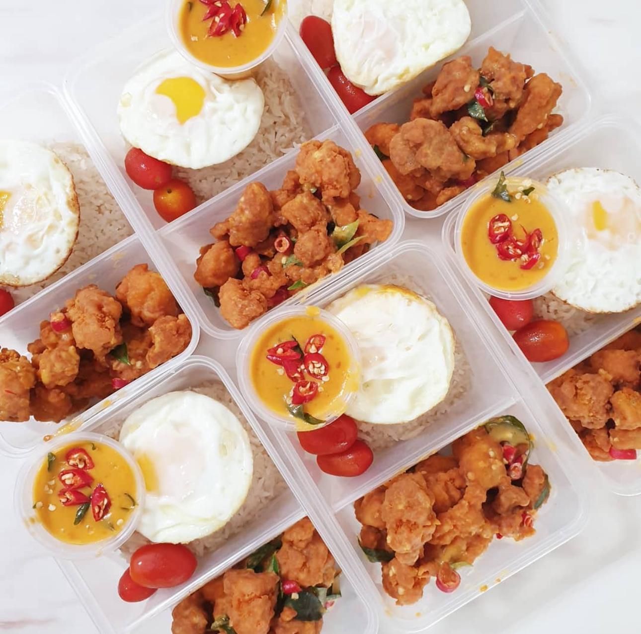 Salted Egg Chicken Rice _0