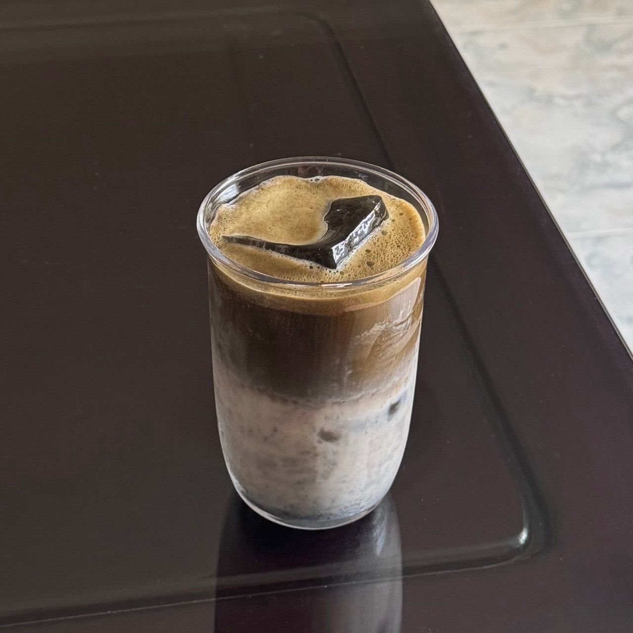 Black sesame hojicha latte_0