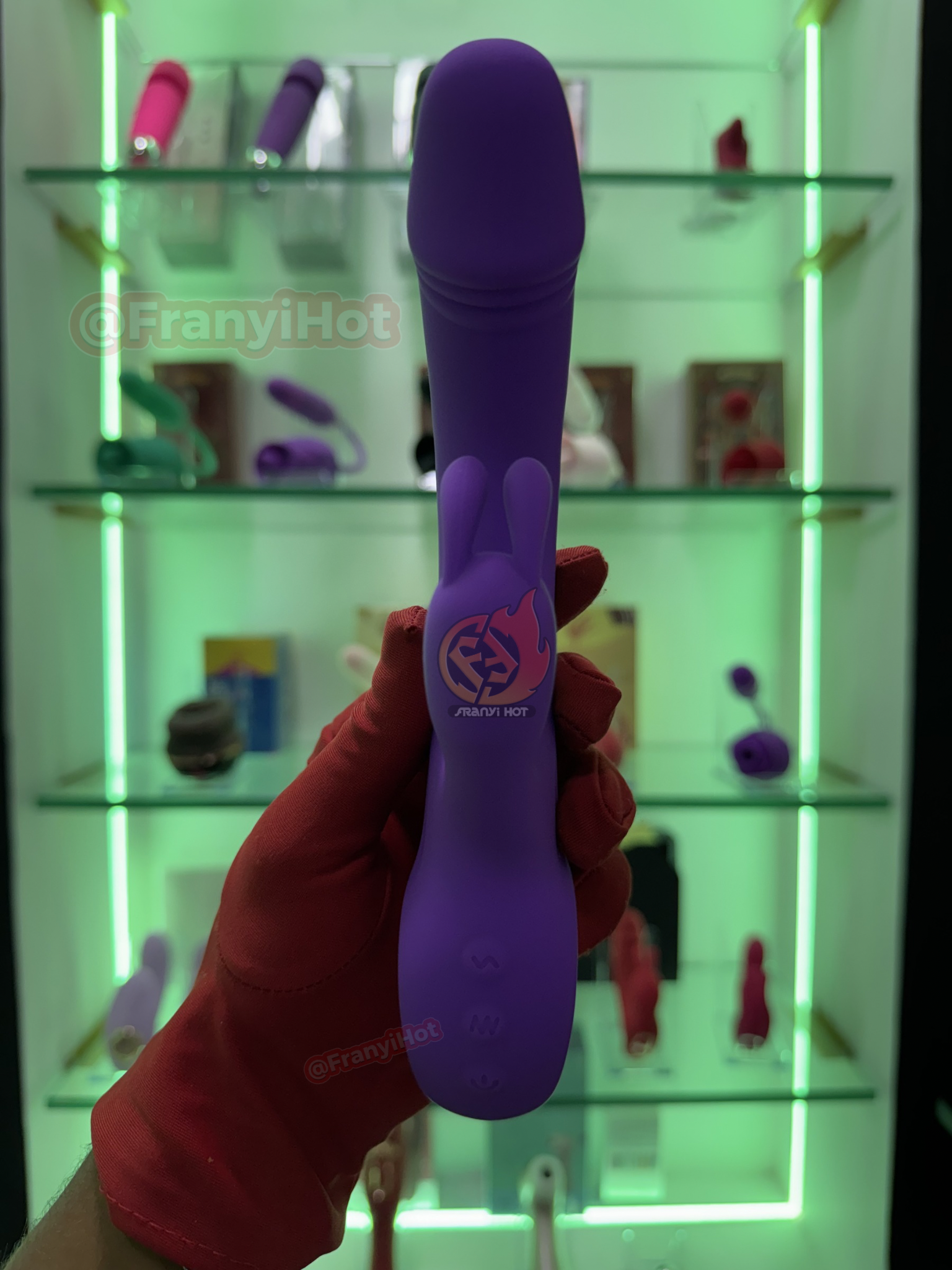 Vibrador doble acción con estimulación de clitoris _12