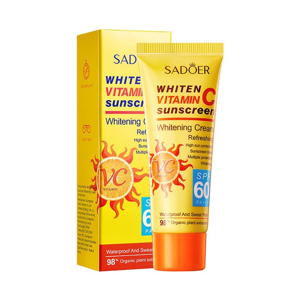 SADOER Vitamin C sunscreen cream_0