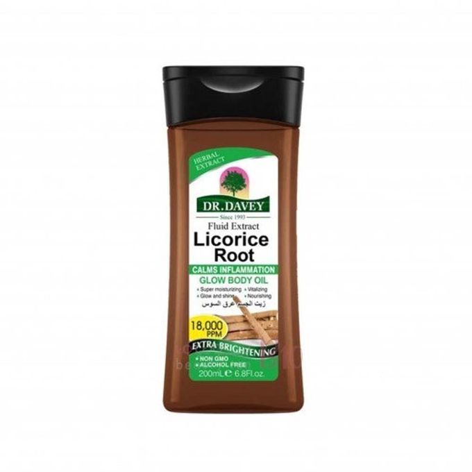 Dr. Davey Licorice root glow body oil_0